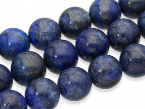 Lapis lazuli "kulka" 18 mm [~19cm]