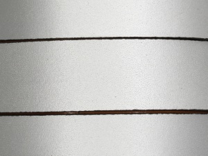 Rzemień naturalny płaski 20 x 2 mm [20cm]