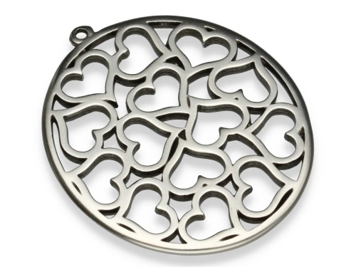 Zawieszka "serduszka" 49 x 41 mm [1szt.]