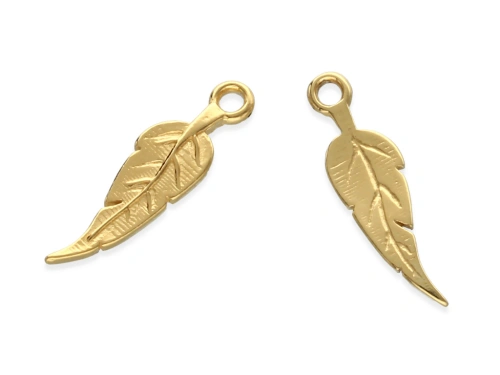 Zawieszka piórko 18 x 5 mm AG-925 [1szt.]