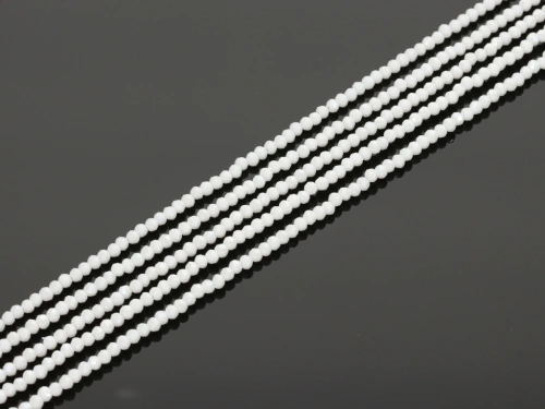 Kryształki kol. biały SP ok.2,5x2mm [~31cm]