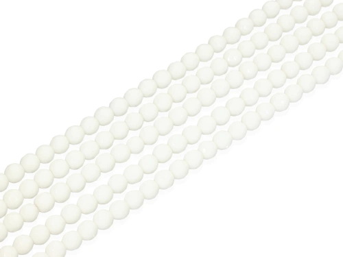 Jadeit synt. kulka fasetowana ok.6mm [~37cm]