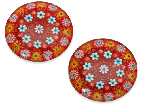 Kaboszon szklany 25 mm [1szt.]