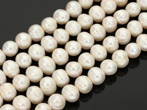 Perła słodkowodna potato ok.10x11mm [~38-39cm]