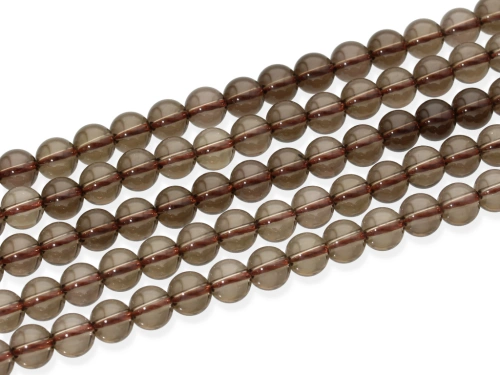 Kwarc dymny kulka ok.6mm [~39cm]
