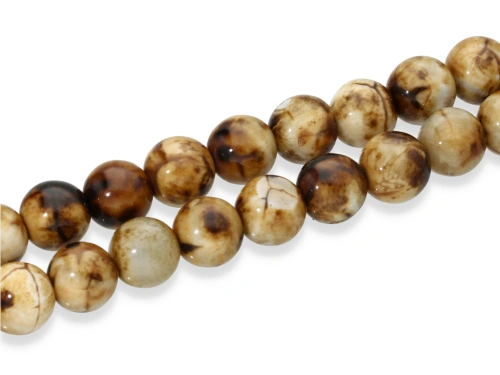 Agat leopard kulka ok.10mm [~37cm]