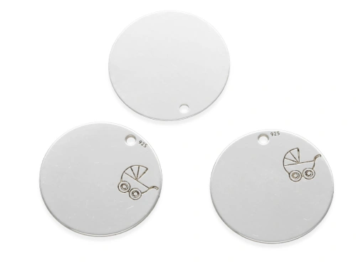 Zawieszka "wózek" 16 mm AG-925 [1szt.]