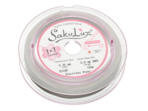 Linka SakuLux 0,35mm Clear [100m]