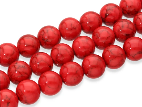 Howlit syntetyczny kulka ok.12,5mm [~19cm]