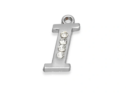Zawieszka "literka I" 20 x 8 mm [1szt.]