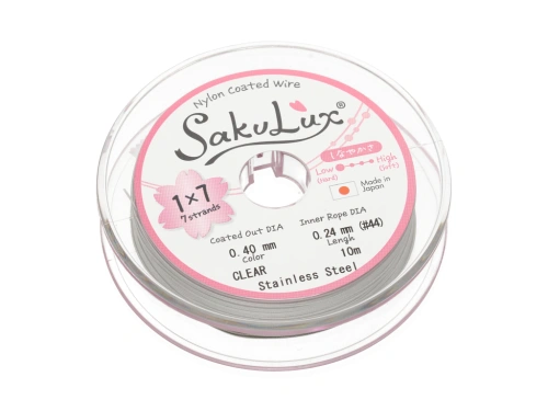 Linka SakuLux 0,40mm Clear [10m]