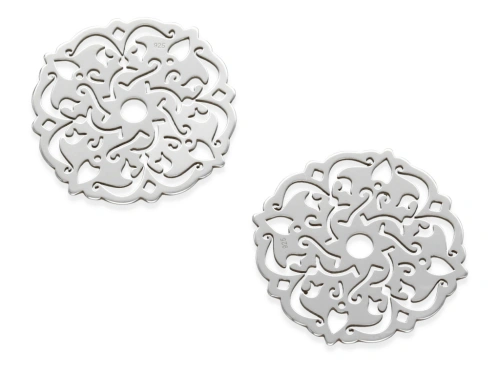 Zawieszka ażurowa "rozeta" 17 x 17 mm AG-925 [1szt.]