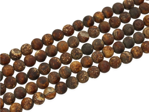 Agat trawiony kulka ok.8,3mm [~19cm]