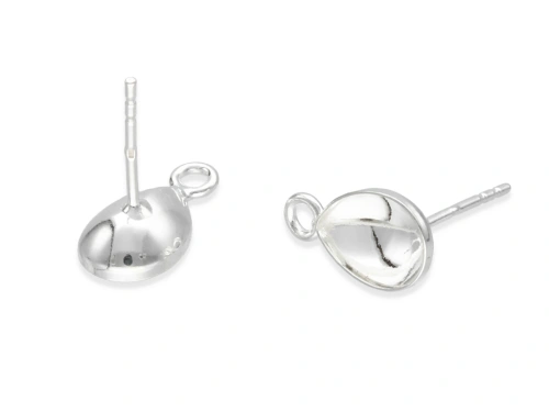 Sztyfty z podwieszką pod kryształ 4320 AG-925 [2szt.]