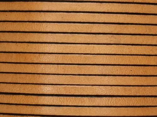 Rzemień naturalny płaski 3x1,8mm orzechowy [20cm]