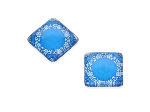 Kaboszon szklany 12x12mm model 231 [1szt.]