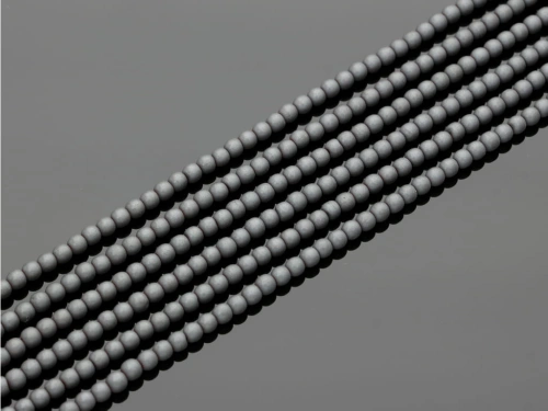 Hematyt matowy kulka ok.3mm [~40cm]