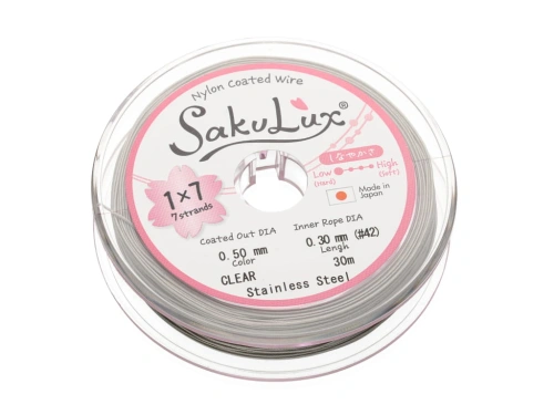 Linka SakuLux 0,50mm Clear [30m]