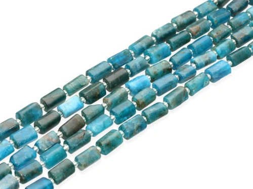 Apatyt walec ciosany ok.8x5-7/8-11x6mm [~19cm]