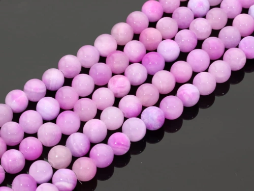 Jadeit "persja" kulka ok.8,5mm [~39cm]