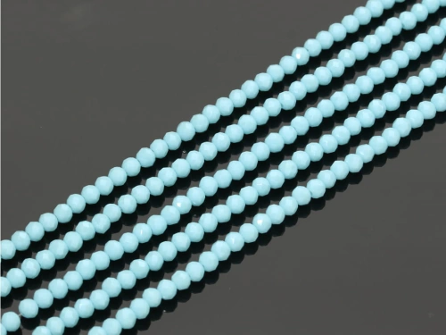 Kryształki kol. błękitny ok.3,5x3mm [~36cm]