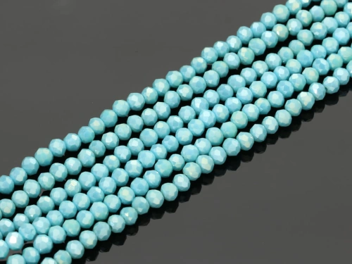 Kryształki kol. niebieski AB ok.4,5x3,8mm [~40cm]