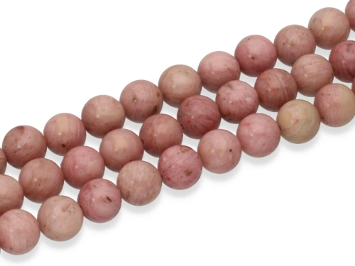 Rodonit różowy kulka ok.8,7mm [~38cm]