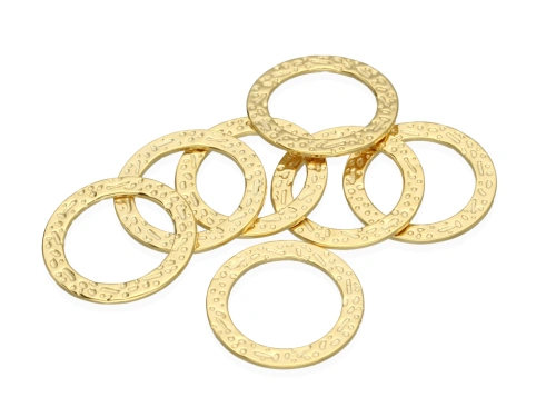 Łącznik "kółko młotkowane" 15,3mm [1szt.]