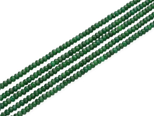 Jadeit oponka fasetowana ok.4,3x3mm [~35cm]