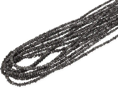 Diament czarny stopniowany bryłka ok.2-4mm [~40cm]