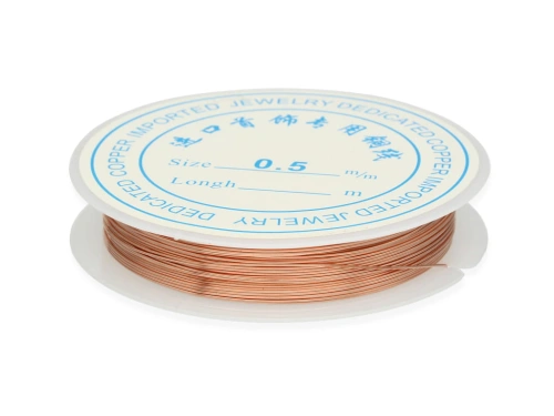 Drut miedziany 0,5mm [~8m]