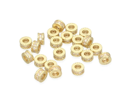 Oponka z cyrkoniami 6mm [1szt.]