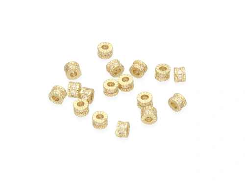 Oponka z cyrkoniami 4mm [1szt.]