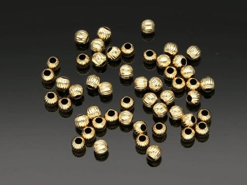 Kulka ryflowana 4mm [1szt.]