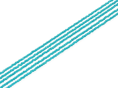 Imitacja apatytu kulka fasetowana ok.2,2mm [~35cm]