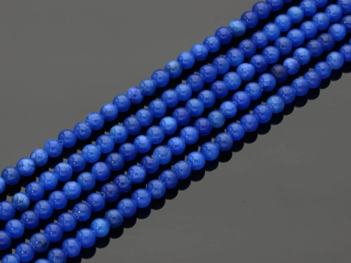 Jadeit kulka kol.chabrowy ok.4,7mm [~40cm]