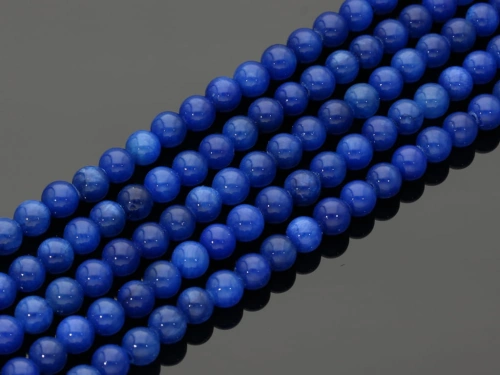 Jadeit kulka kol.chabrowy ok.6,7mm [~40cm]