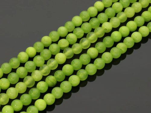 Jadeit qing kol.limon ok.6,7mm [~39cm]