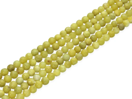 Jadeit naturalny matcha ok.6,3mm [~39cm]