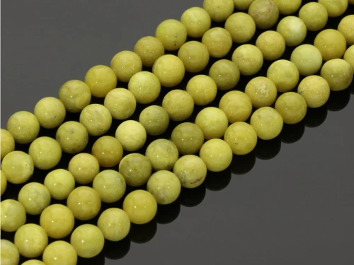 Jadeit naturalny matcha ok.8,3mm [~40cm]