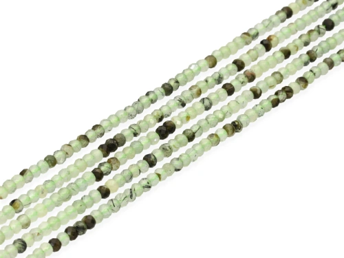 Peridot oponka fasetowana ok.4x3mm [~38cm]
