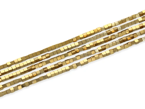 Hematyt kostka ok.2x2mm [~40cm]