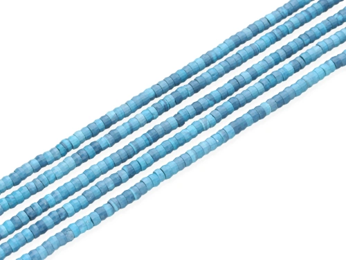 Howlit heishi plasterki fasetowane ok.4x2,5mm [~38cm]