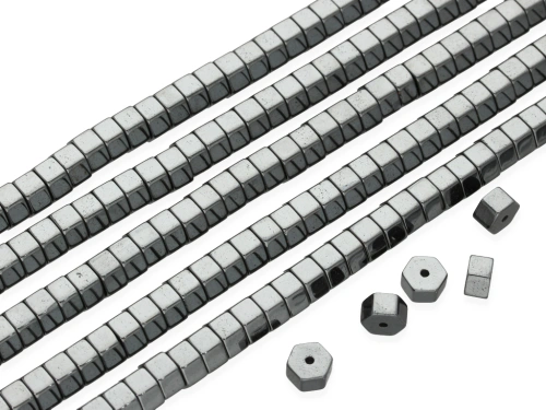 Hematyt nakrętka ok.8x5mm [~19cm]