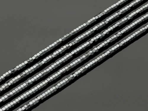 Hematyt nakrętka ok.3x2mm [~40cm]