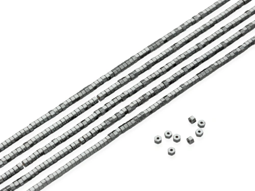 Hematyt nakrętka ok.3x2mm [~40cm]
