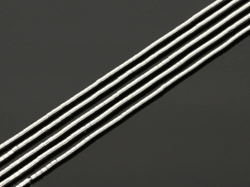 Hematyt rurka kol.srebrny ok.1,7x2mm [~40cm]