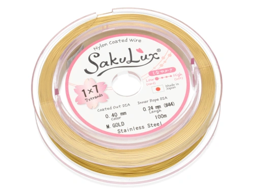 Linka SakuLux 0,40mm Gold [100m]