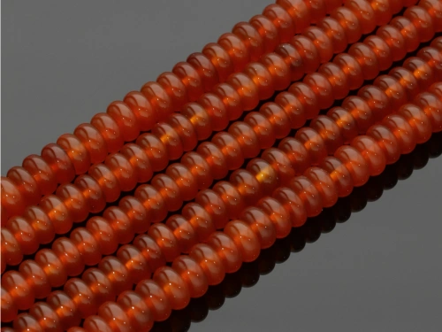 Karneol oponka ok.9x4mm [~18cm]