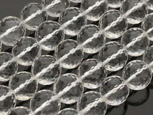 Kryształ górski kulka fasetowana 16mm [~19cm] 